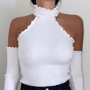 Fashio nova collared body suit